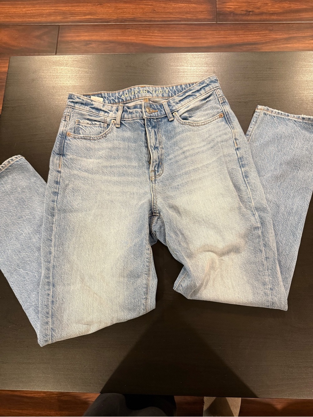 American Eagle Outfitters Light Blue High-Rise Jeans